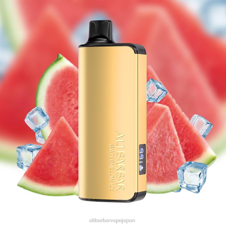Alibarbar Nicotine Vape - FPZF26 Alibarbar Ingot 9000 使い捨て電子タバコ スイカ氷