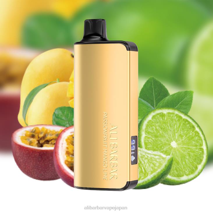 Alibarbar Vape Japan - FPZF22 Alibarbar Ingot 9000 使い捨て電子タバコ パッションフルーツ マンゴー ライム