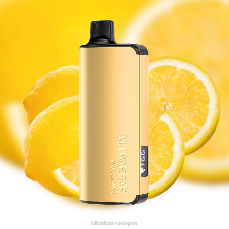 Alibarbar Vape Tokyo - FPZF23 Alibarbar Ingot 9000 使い捨て電子タバコ ピンクレモン