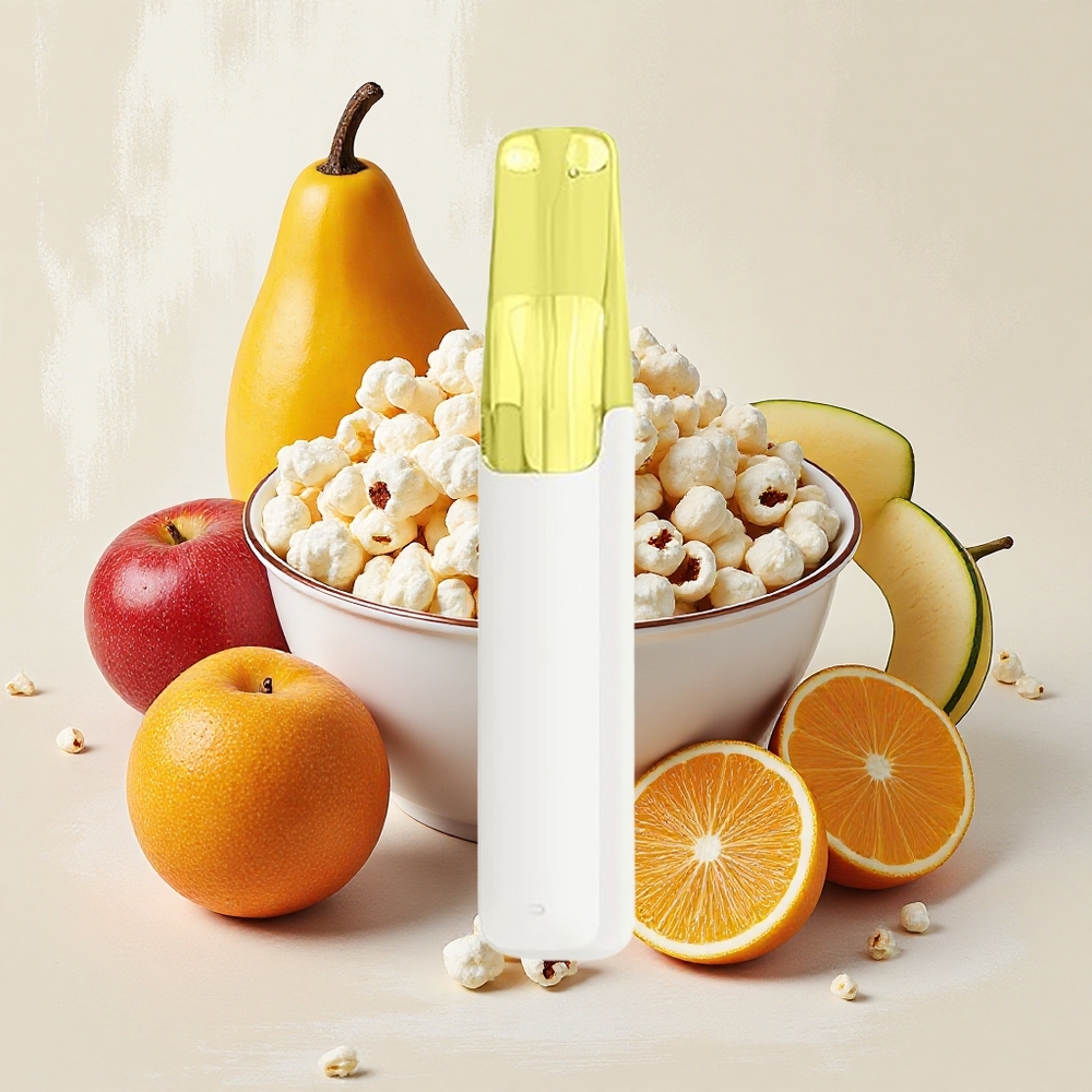 Snowplus Dash 4000パフ バニラポップコーン 7.5ml Japan vape