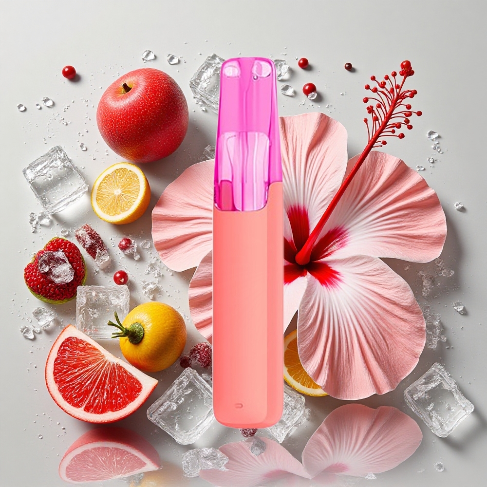 Snowplus Dash 4000 Puffs ハイビスカスアイスティー セラミックアトマイザー Japan vape