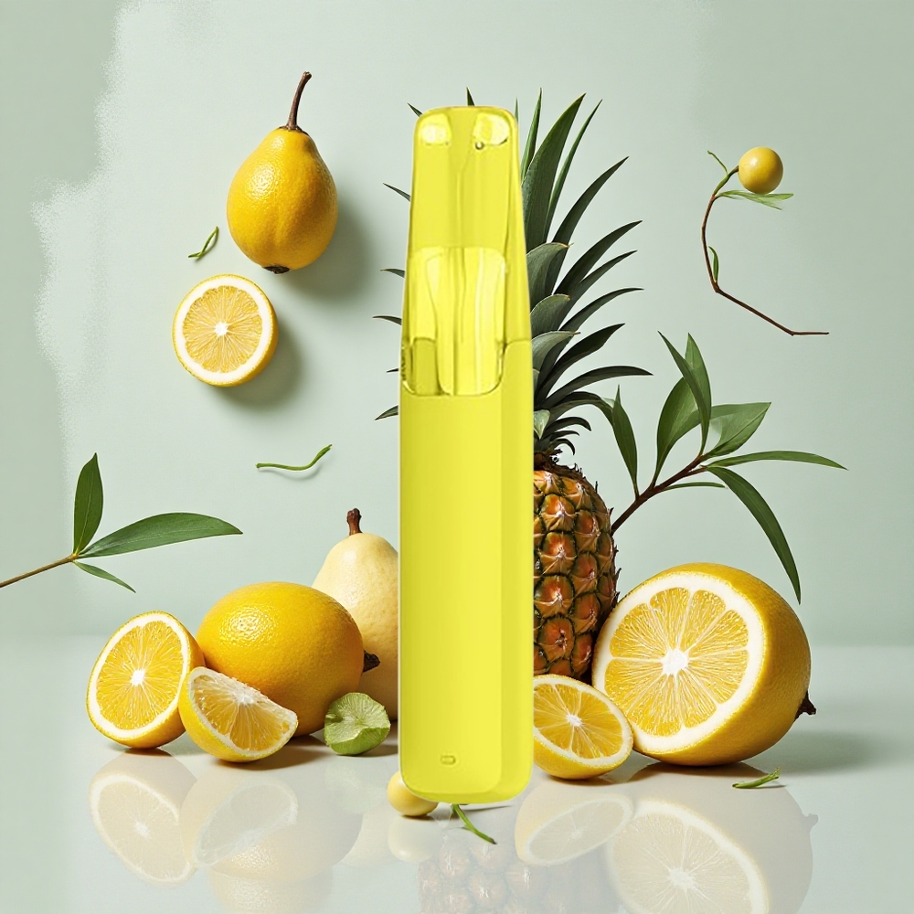 Snowplus Dash 4000 Puffs レモンパイナップル セラミックアトマイザー Japan vape