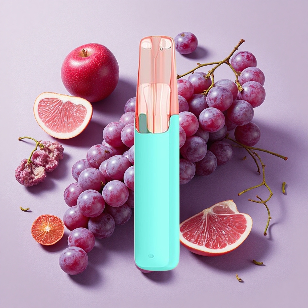 Snowplus Dash 4000 Puffs タンギーグレープ セラミックアトマイザー Japan vape