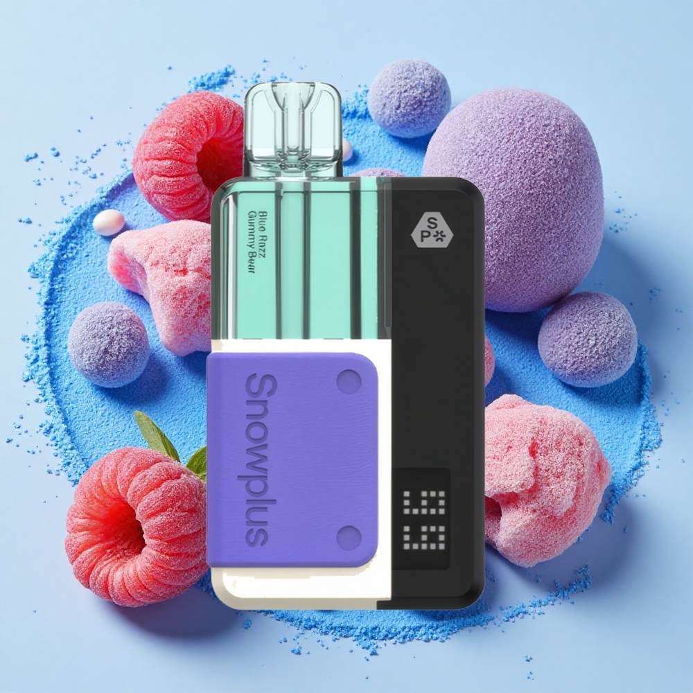 Snowplus Swift 15000 ブルーレズグミーベア デュアルメッシュ 2+10ml Japan vape