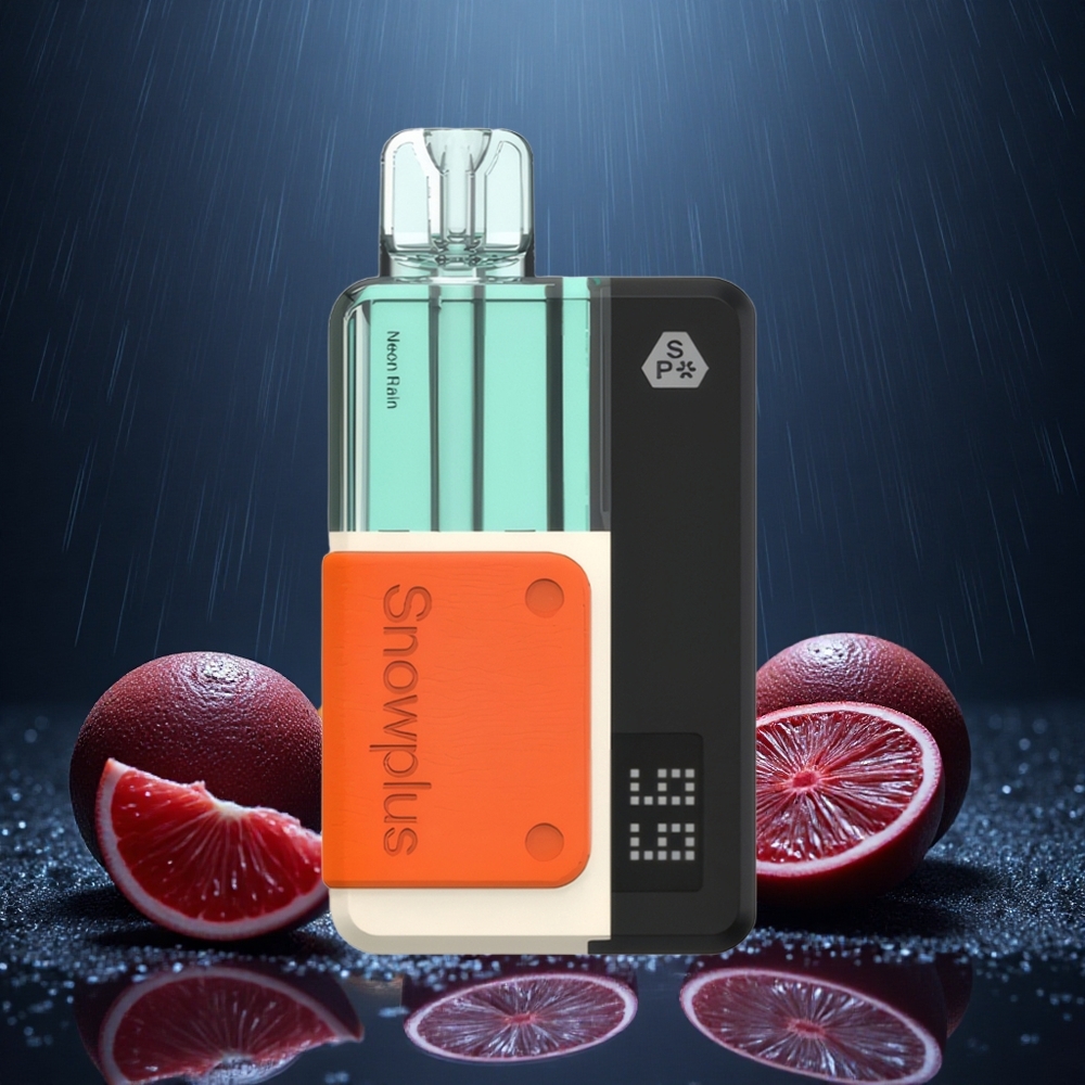 Snowplus Swift 15000 Puffs Pod Kit ネオン雨と雪 Japan vape デュアルメッシュ 2+10ml リフィルセット