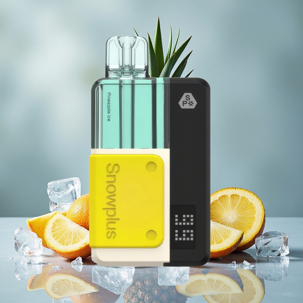 Snowplus Swift 15000 Puffs パイナップルアイス Pod Kit デュアルメッシュ Japan vape