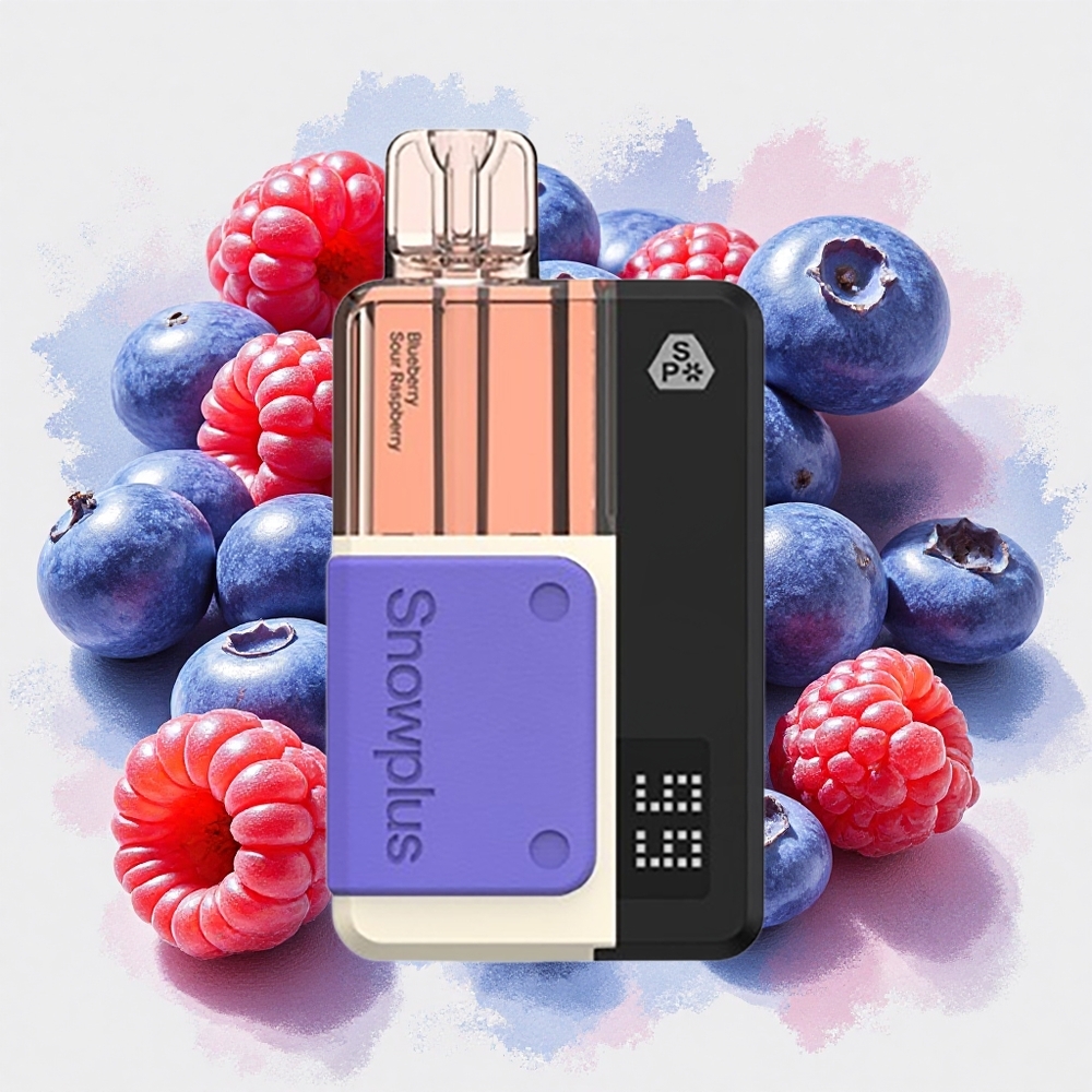 Snowplus Swift 5000 Puffs ブルーベリーサワーラズベリー デュアルメッシュ 1000mAh Japan vape