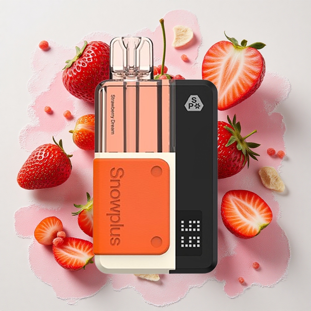 Snowplus Swift 5000 Puffs ストロベリードリーム デュアルメッシュ Japan vape