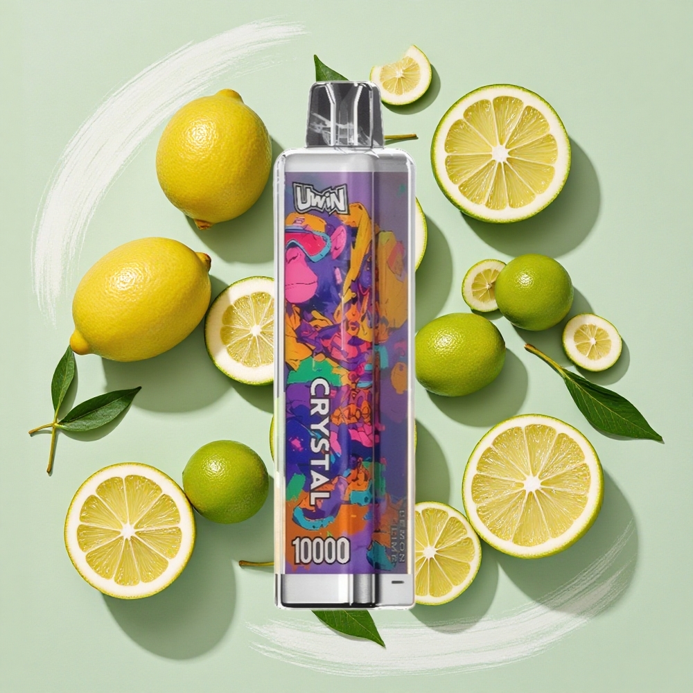 UWIN Crystal 10000 Puffs レモンライム味 18ml Japan vape