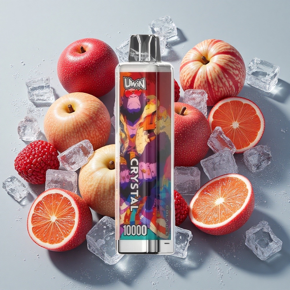UWIN Crystal 10000 Puffs コーラアイス RGBライト搭載 Japan vape