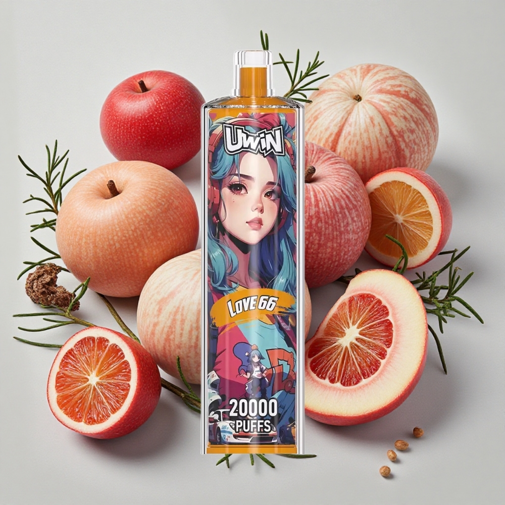 Uwin Shisha Hookah Crystal 20000 Puffs ラブ66 Japan vape