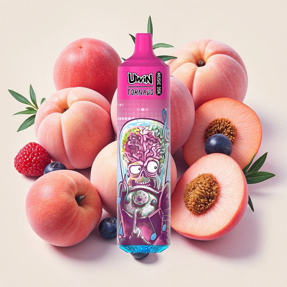 Uwin Tornado 35K ピーチベリー リチャージャブル 600mAh Japan vape