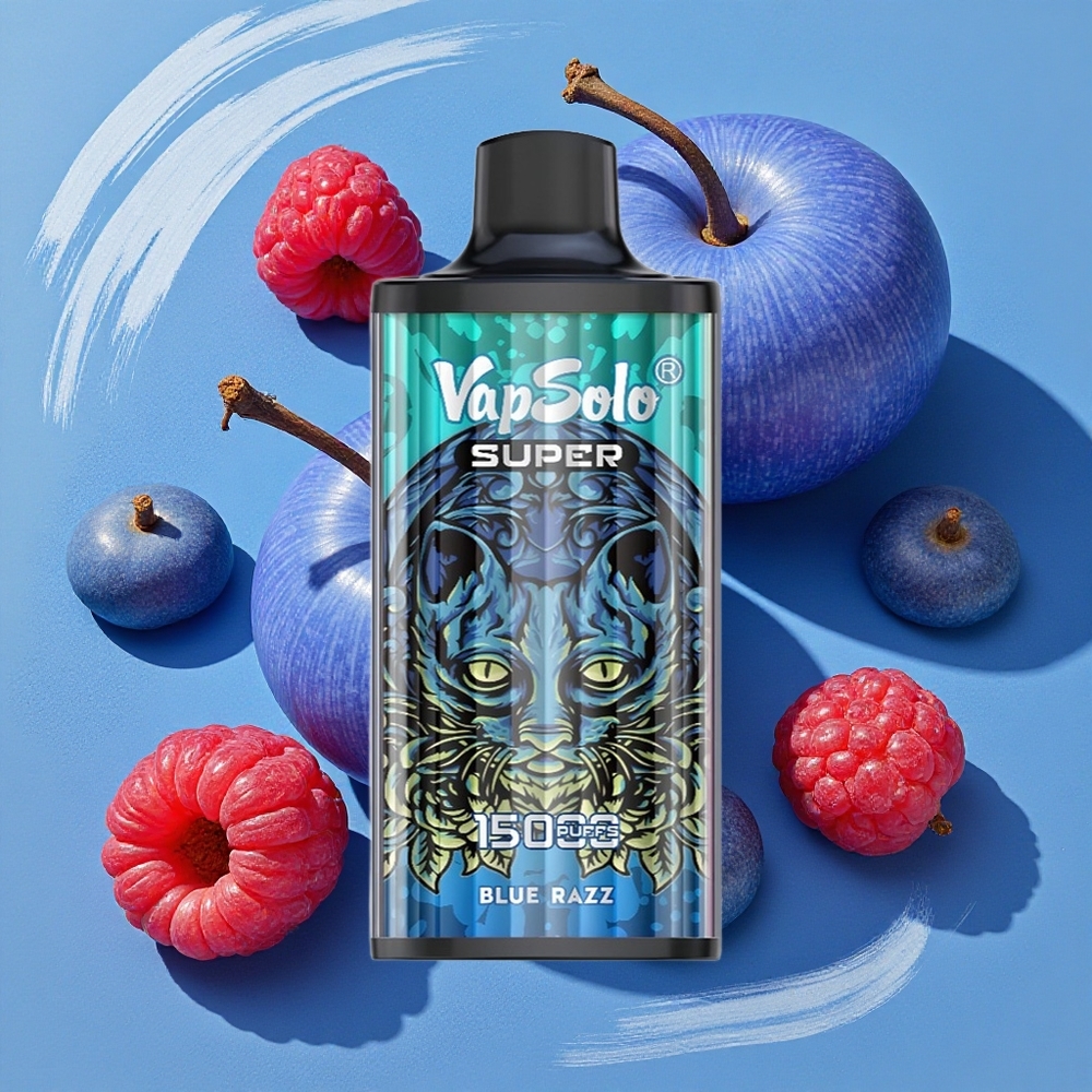Vapsolo Super 15000 Puffs ブルーレズ 40ml Japan vape