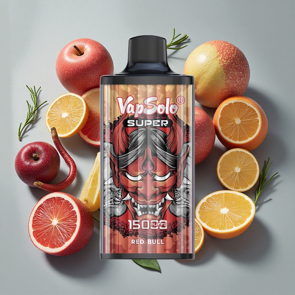 Vapsolo Super 15000 Puffs レッドブル (40ml) Japan vape
