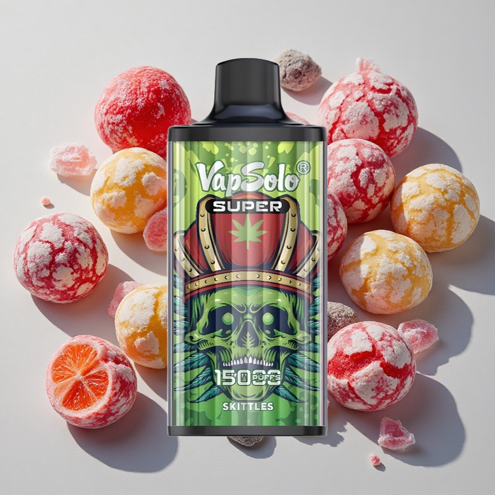 Vapsolo Super 15000 Puffs スキットルズ 40ml Japan vape