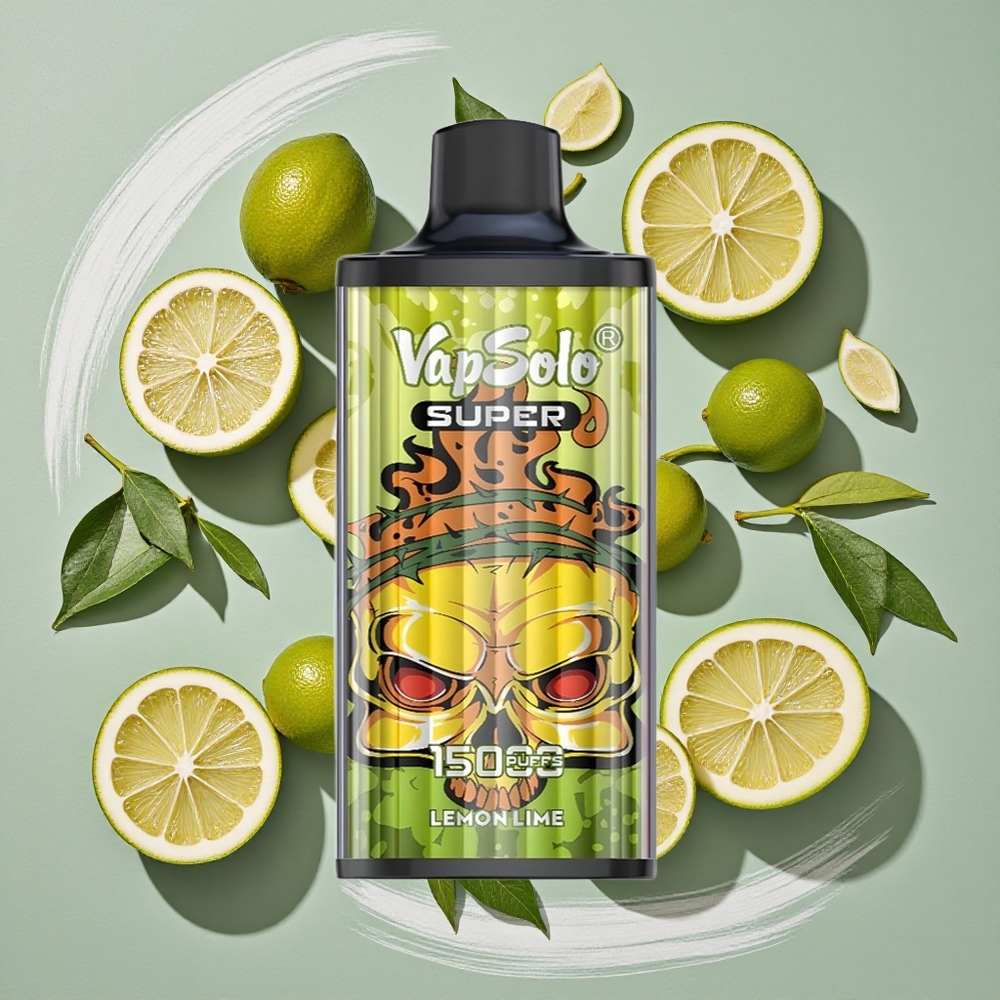 Vapsolo Super 15000 Puffs ライマレモン Japan vape