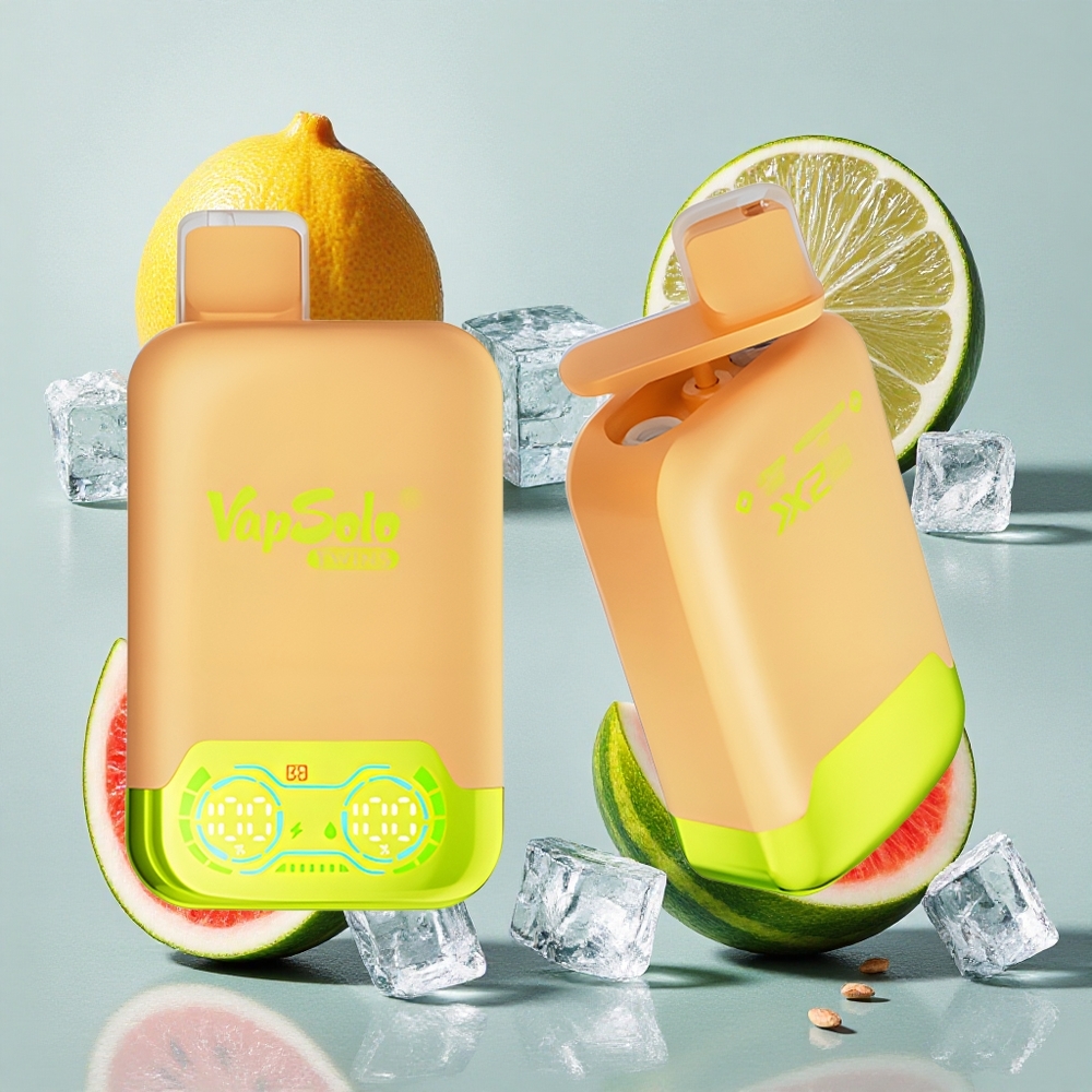 Vapsolo Twins 20000 Puffs レモンライム＆ウォーターメロンアイス 40ml Japan vape