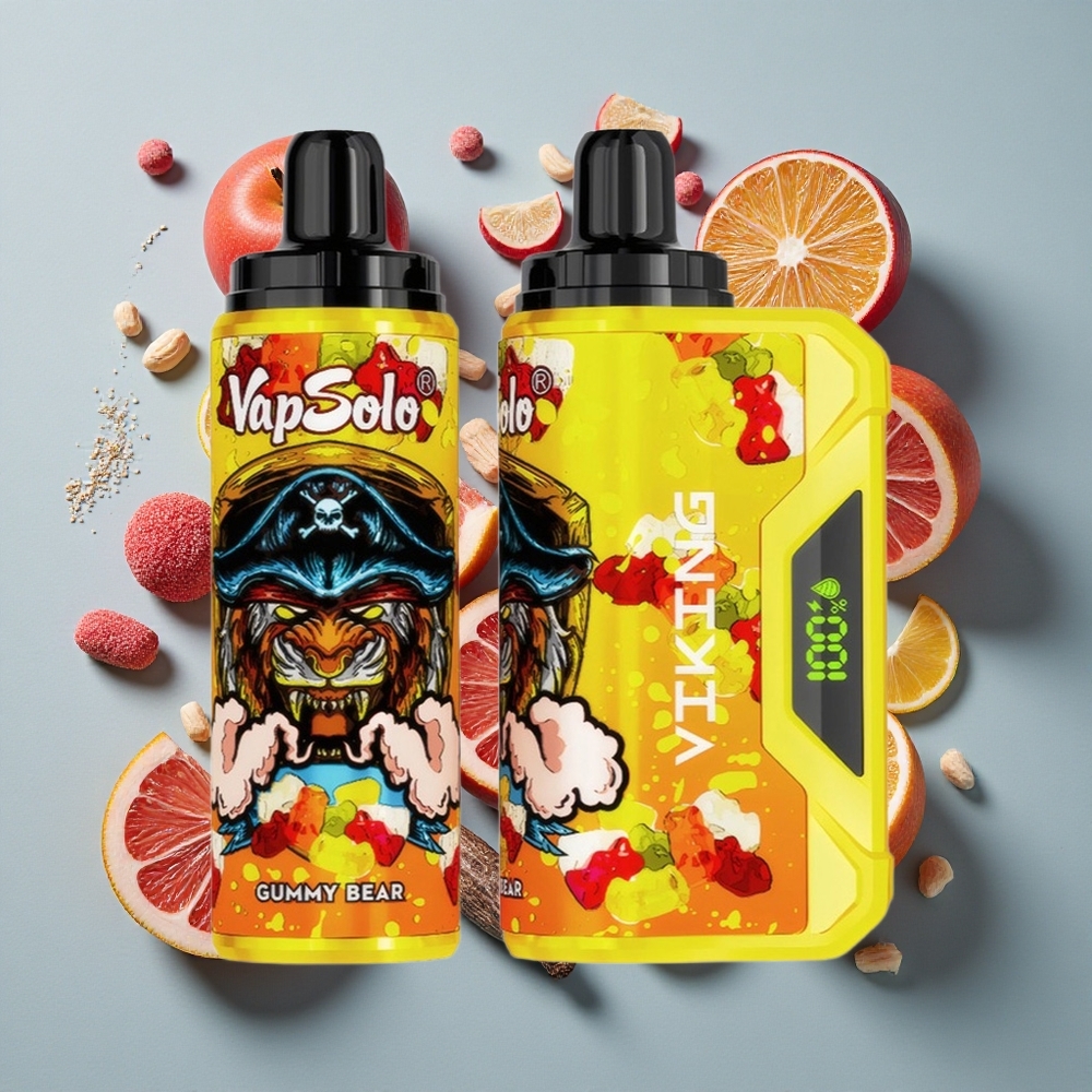VapSolo VIKING 12000 Puffs グミベア風味 22ml Japan vape
