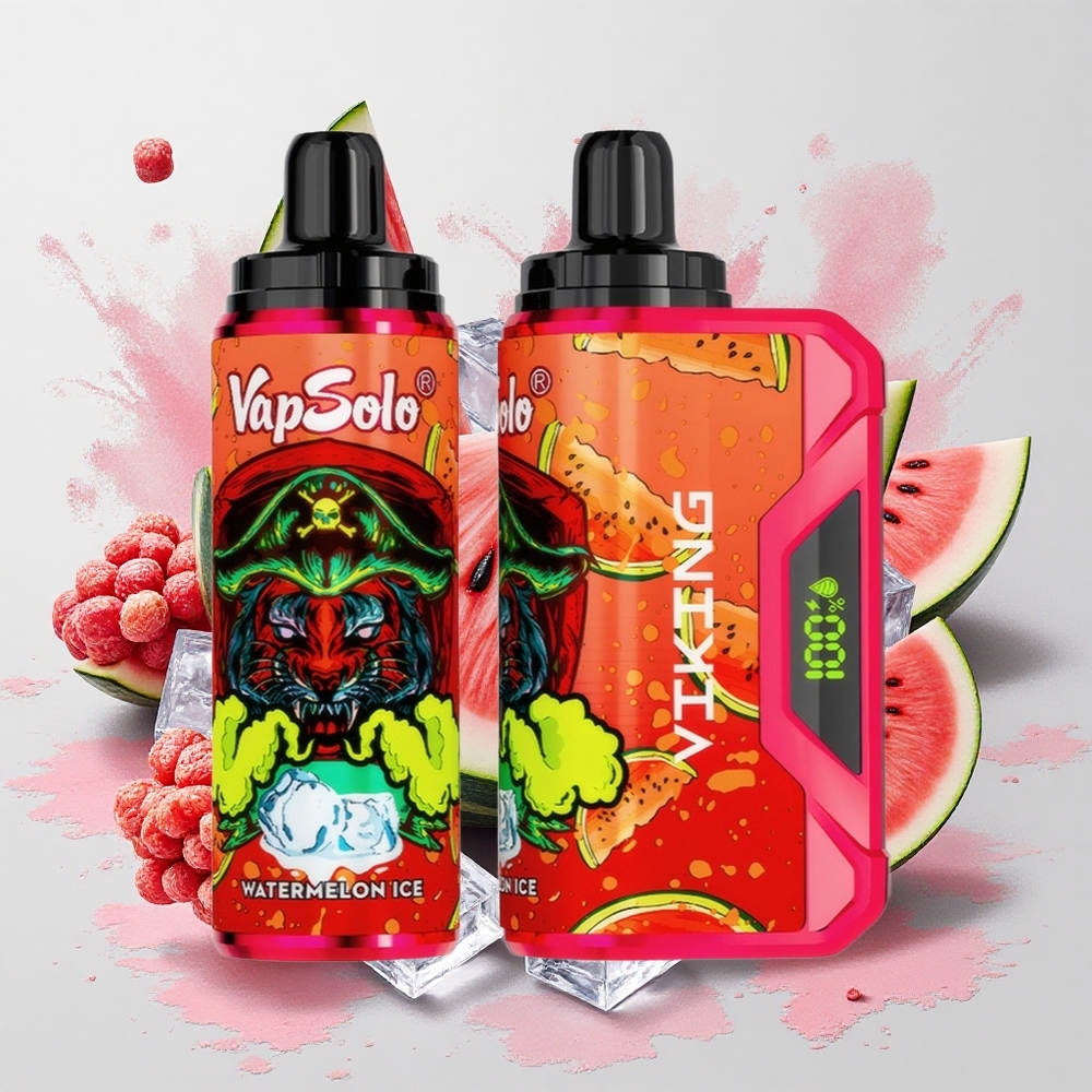 VapSolo VIKING 12000 Puffs スイカアイス 22ml Japan vape