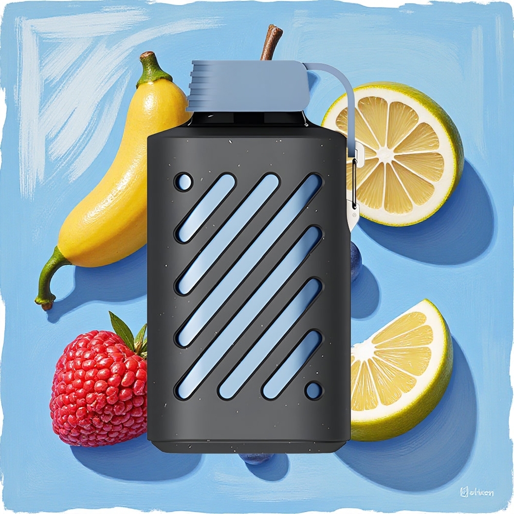 VOZOL GEAR 10000 ブルーレモンラズ 10000パフ 20ml E-liquid Japan vape