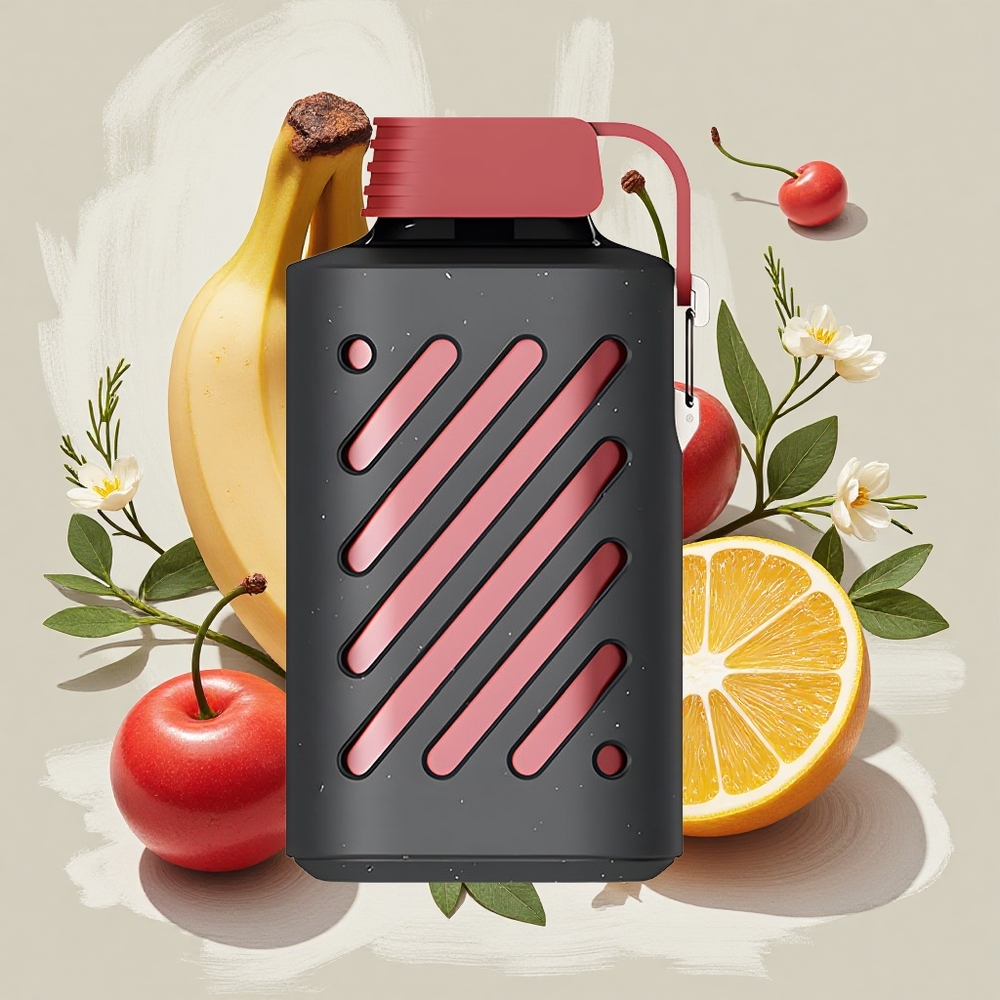 VOZOL GEAR 10000 ドラゴンフルーツ バナナ チェリー 10000回吸引 65% PCR素材 Japan vape