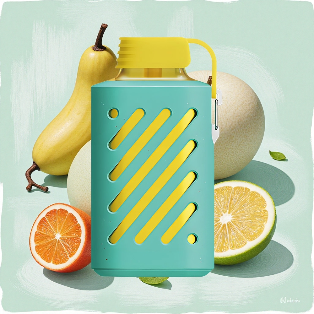 VOZOL GEAR 10000 ディスポーザブルベイプ マイアミミント（ミント味） 10000パフ 65% PCR素材 Japan vape