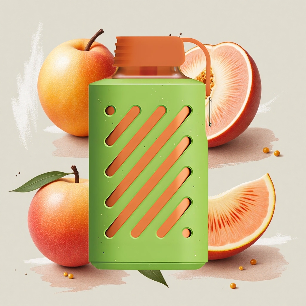 VOZOL GEAR 10000 ピーチマンゴーウォーターメロン 10000プッフ 65% PCR素材 Japan vape