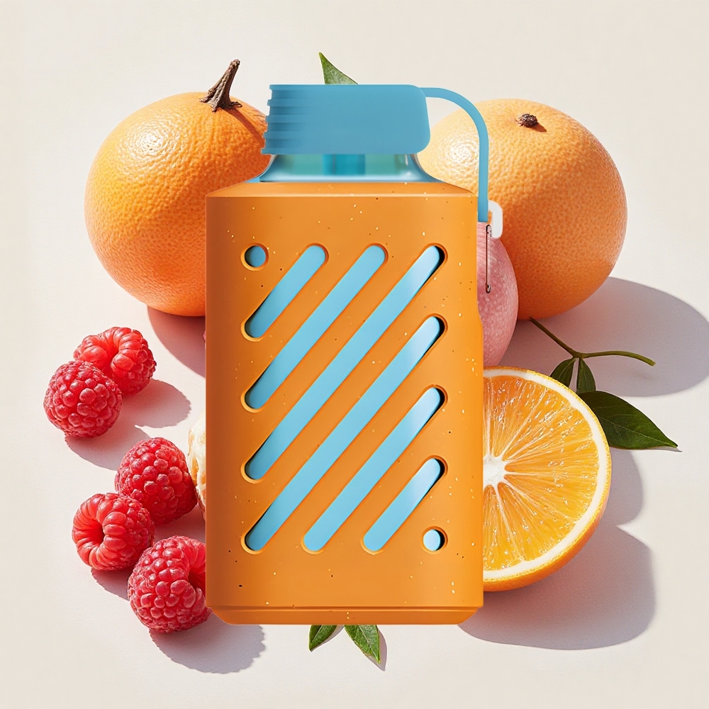 VOZOL GEAR 10000 ラズベリータンジェリン 10000プッフ 65% PCR素材 Japan vape