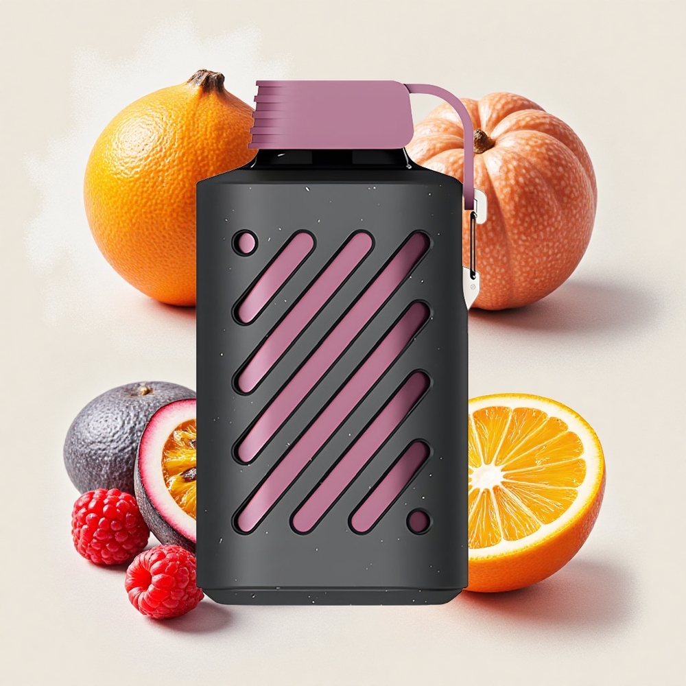 VOZOL GEAR 10000 パッションフルーツ・ラズベリー・タンジェリン 65% PCR素材 Japan vape