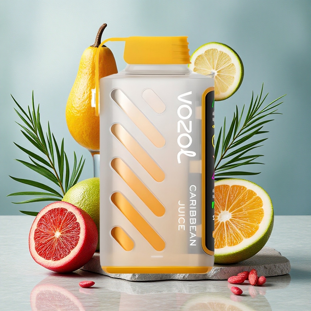 VOZOL Gear Power 20000 Puffs カリビアンジュース デュアルメッシュコイル Japan vape