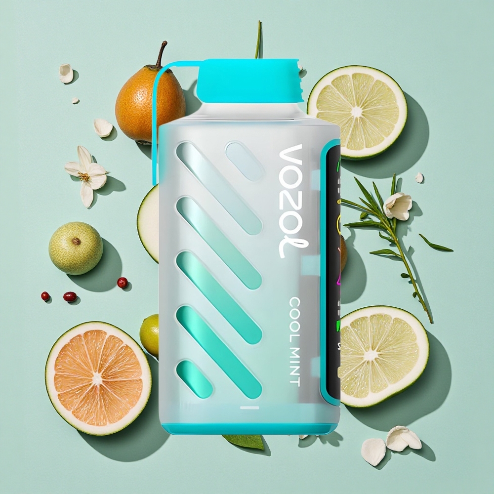 VOZOL Gear Power 20000 Puffs クールミント デュアルメッシュコイル Japan vape