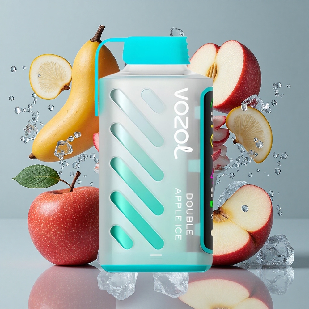 VOZOL Gear Power 20000 Puffs ダブルアップルアイス フルスクリーンディスプレイ Japan vape