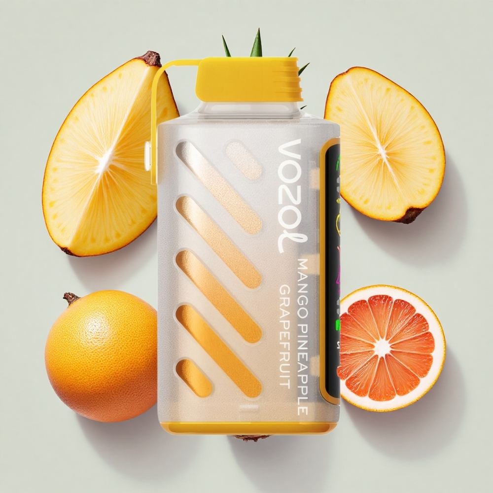 VOZOL Gear Power 20000 Puffs マンゴーパイナップルグレープフルーツ フルスクリーンディスプレイ Japan vape