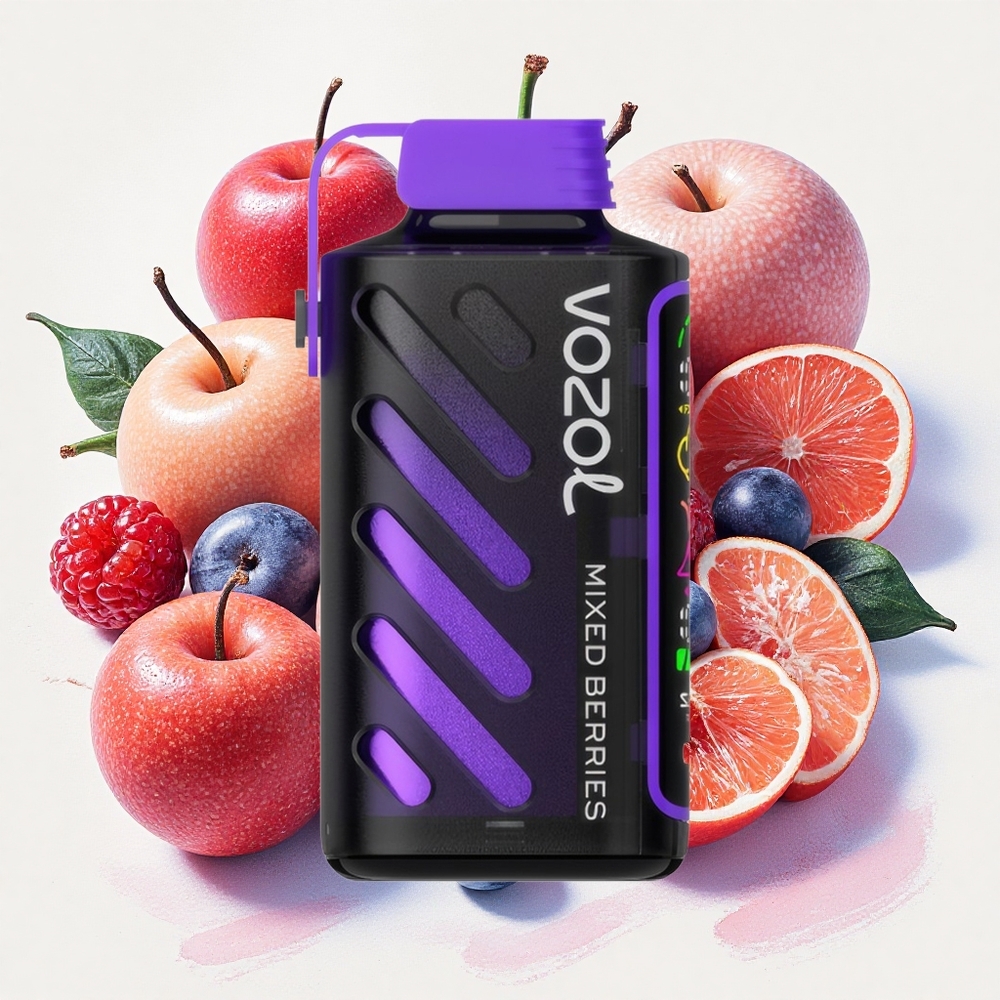 VOZOL Gear Power 20000 Puffs ミックスベリー デュアルメッシュコイル Japan vape