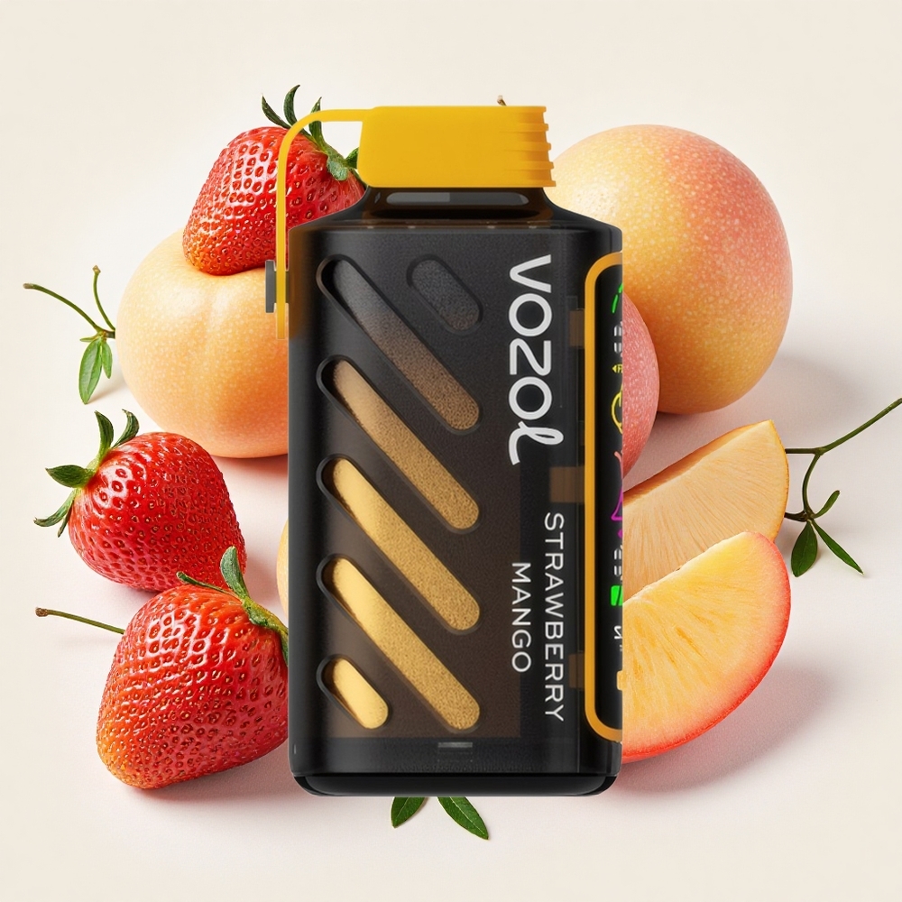 VOZOL Gear Power 20000 Puffs ストロベリーマンゴー デュアルメッシュコイル Japan vape