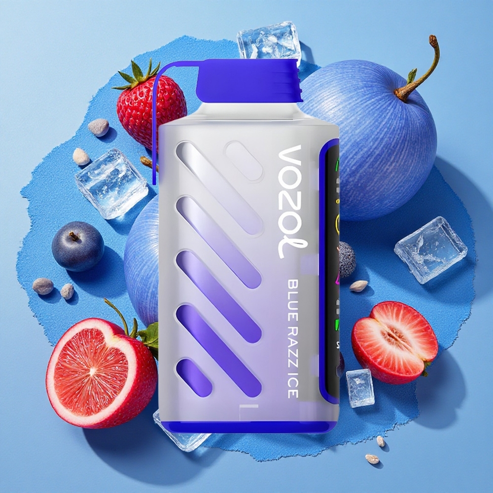 VOZOL Gear Power 20000 Puffs ブルーラズアイス S.i.L.C.テック搭載 Japan vape