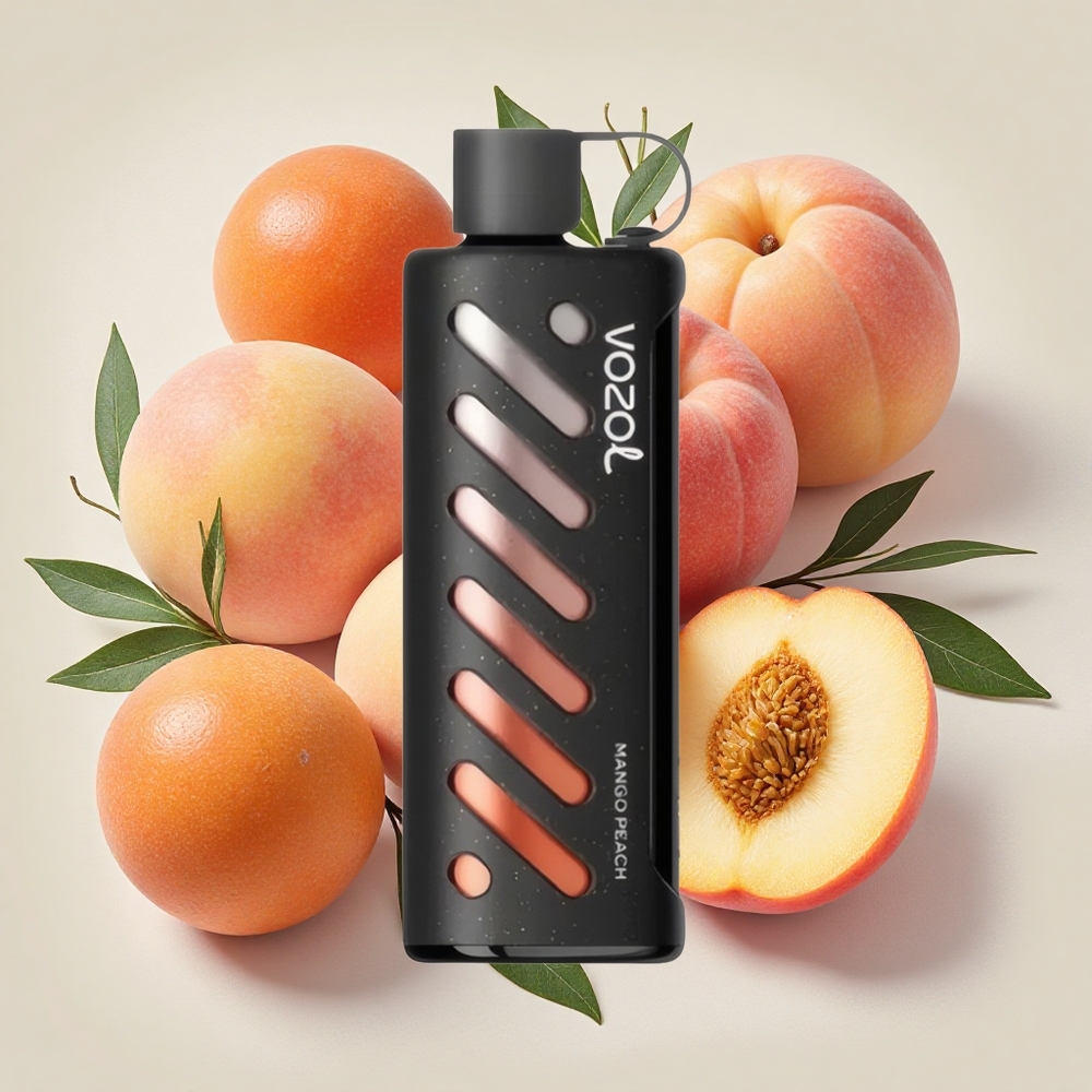VOZOL Gear Shisha 25000 Puffs マンゴーピーチ（30フレーバー） S.i.L.Cテック Japan vape
