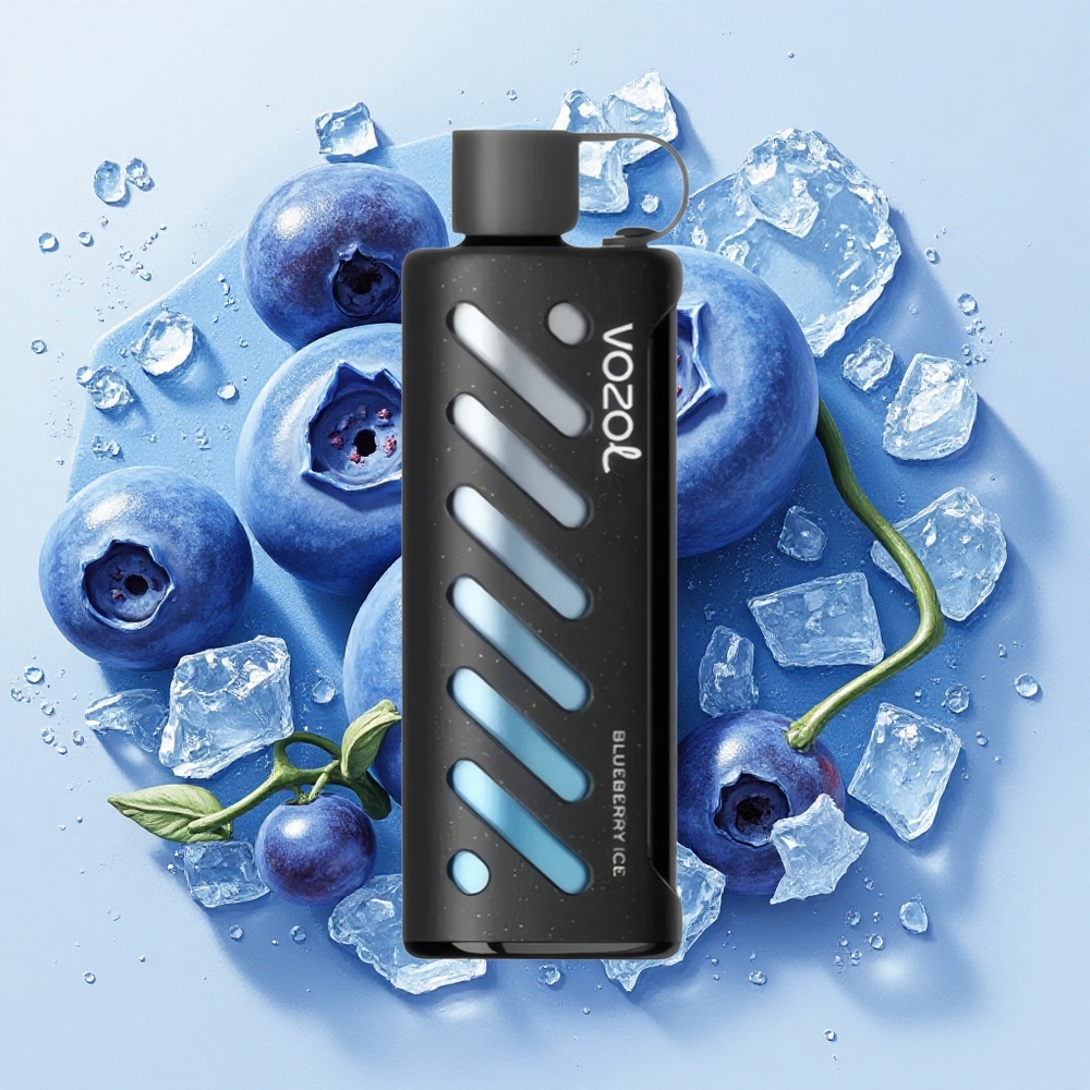 VOZOL Gear Shisha 25000 Puffs ブルーベリーアイス デュアルメッシュモード Japan vape