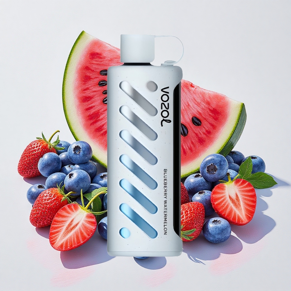 VOZOL Gear Shisha 25000 Puffs ブルーベリーウォーターメロン デュアルメッシュデュアルモード Japan vape