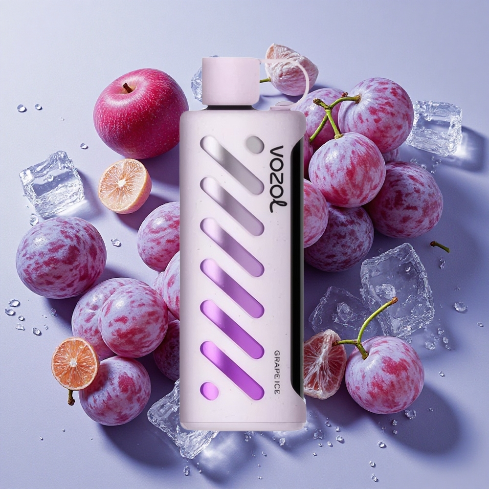VOZOL Gear Shisha 25000 Puffs グレープアイス デュアルメッシュデュアルモード Japan vape