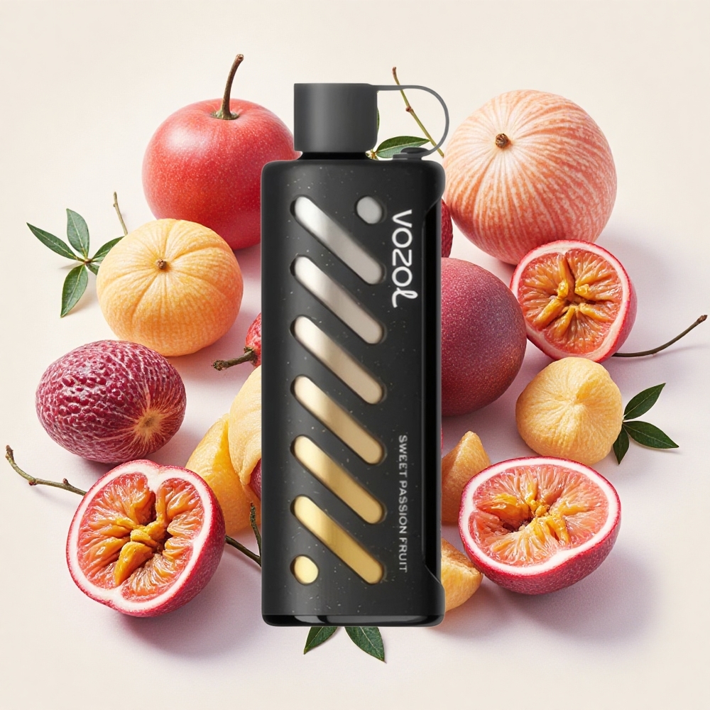 VOZOL Gear Shisha 25000 Puffs スイートパッションフルーツ デュアルメッシュデュアルモード Japan vape
