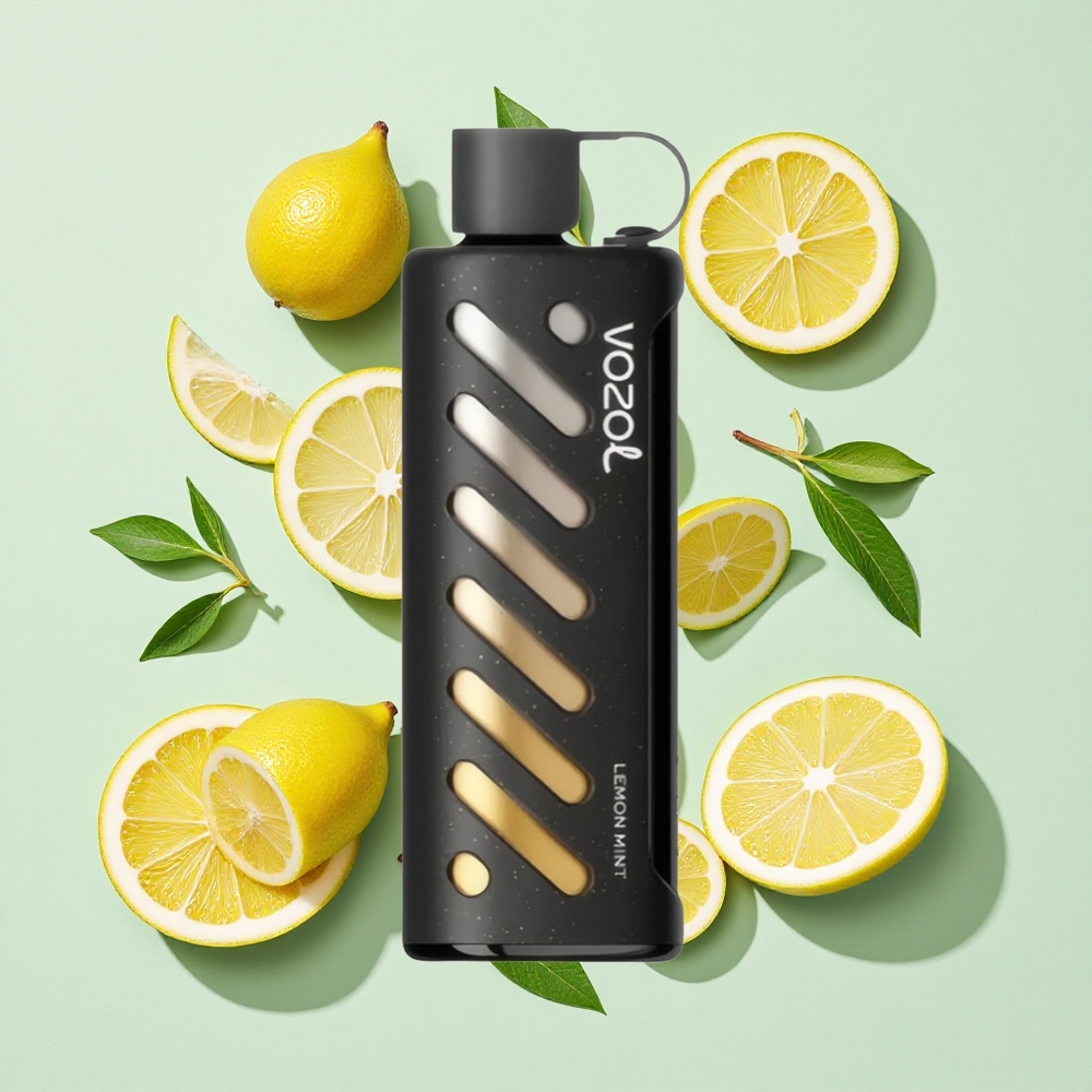 VOZOL Gear Shisha 25000 Puffs レモンミント Japan vape S.i.L.C Tech搭載
