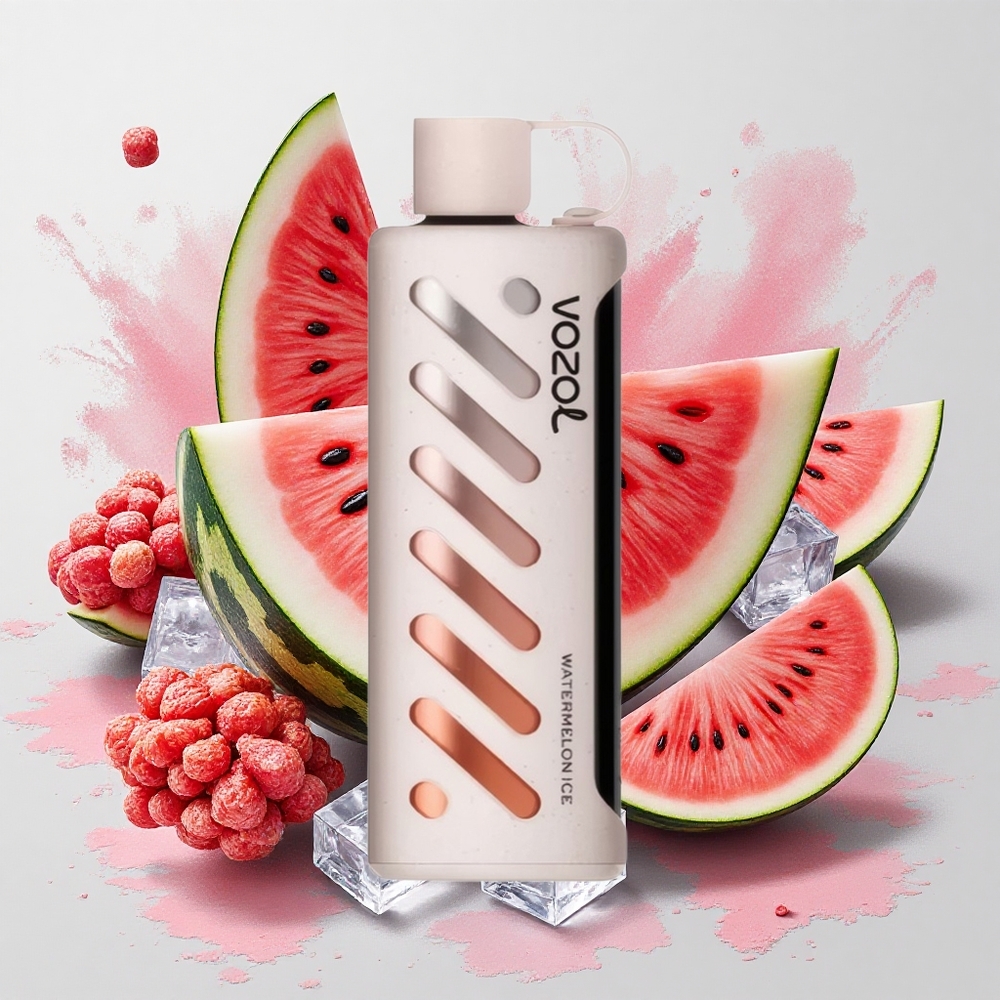 VOZOL Gear Shisha 25000 Puffs スイカアイス(Watermelon Ice) デュアルメッシュモード Japan vape