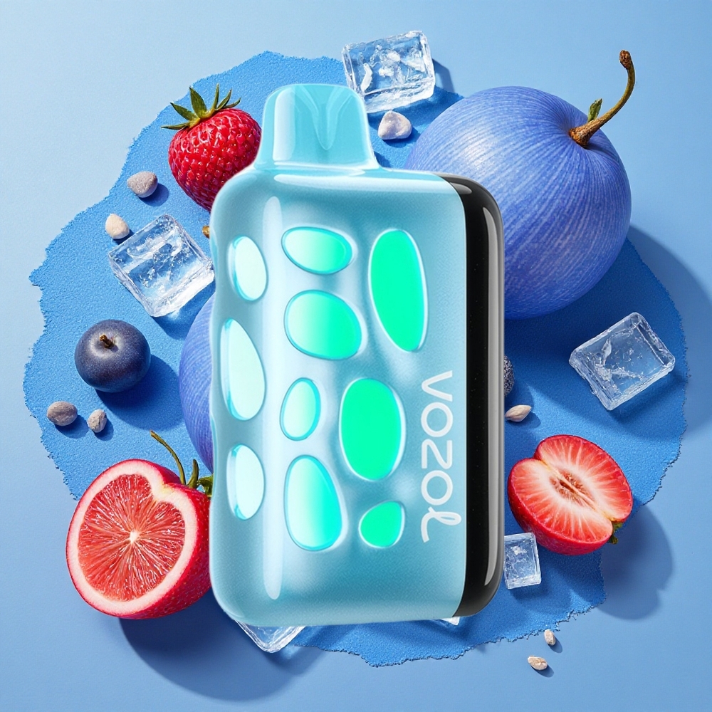 VOZOL RAVE 40000 ブルーラズアイス ビート同期パーティーモード Japan vape