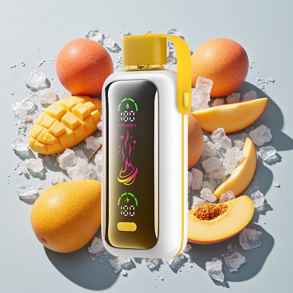 VOZOL Star 20000 Puffs マンゴーアイス HDミラー画面搭載 Japan vape