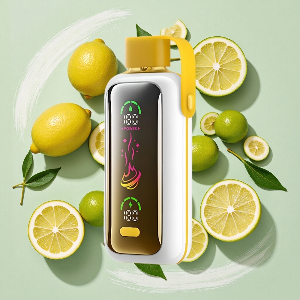 VOZOL Star 20000 Puffs レモンライム デュアルメッシュ Japan vape