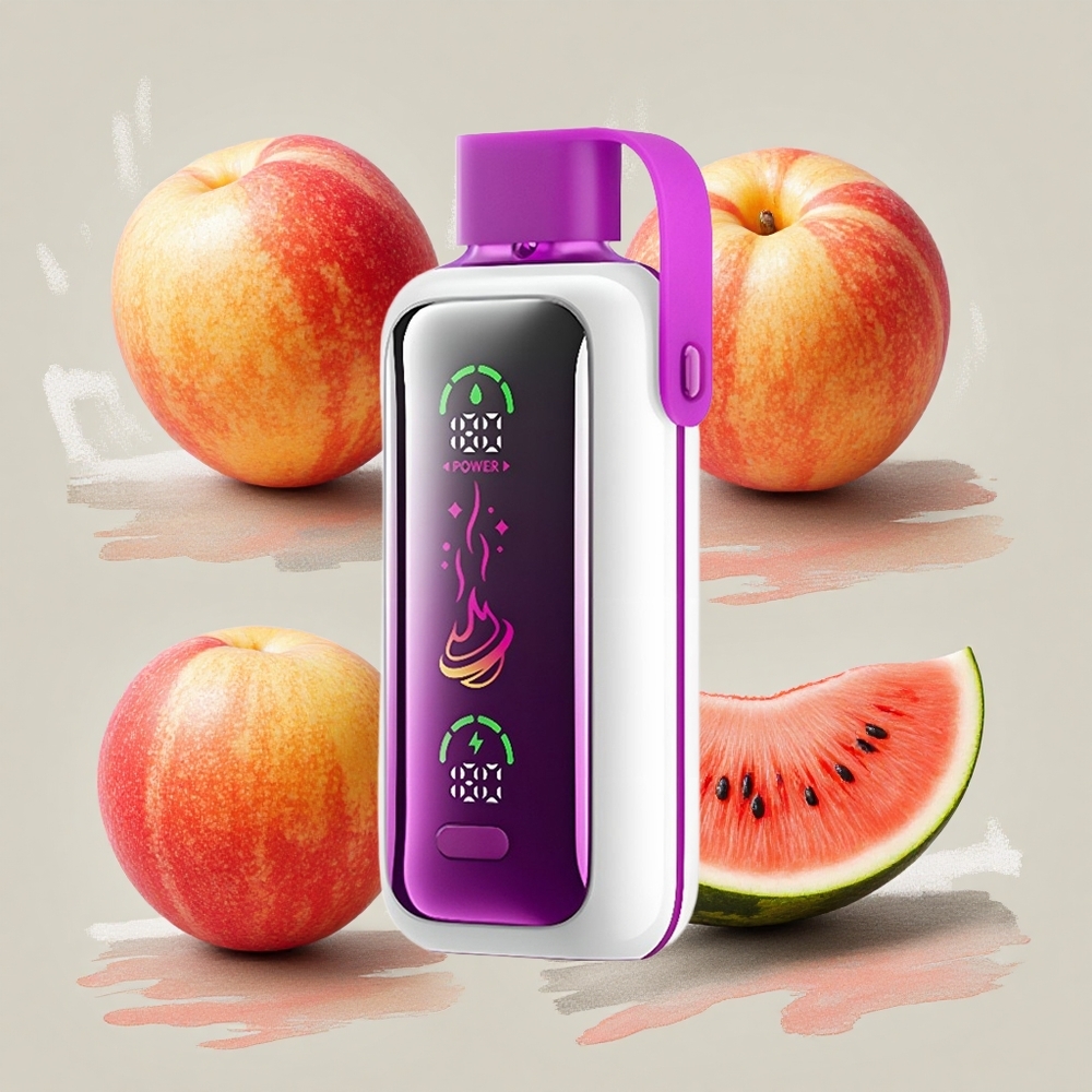 VOZOL Star 20000 Puffs ピーチマンゴーウォーターメロン デュアルメッシュ Japan vape