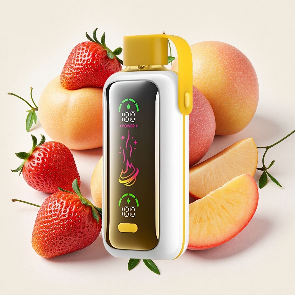 VOZOL Star 20000 Puffs ストロベリーマンゴー デュアルメッシュ Japan vape
