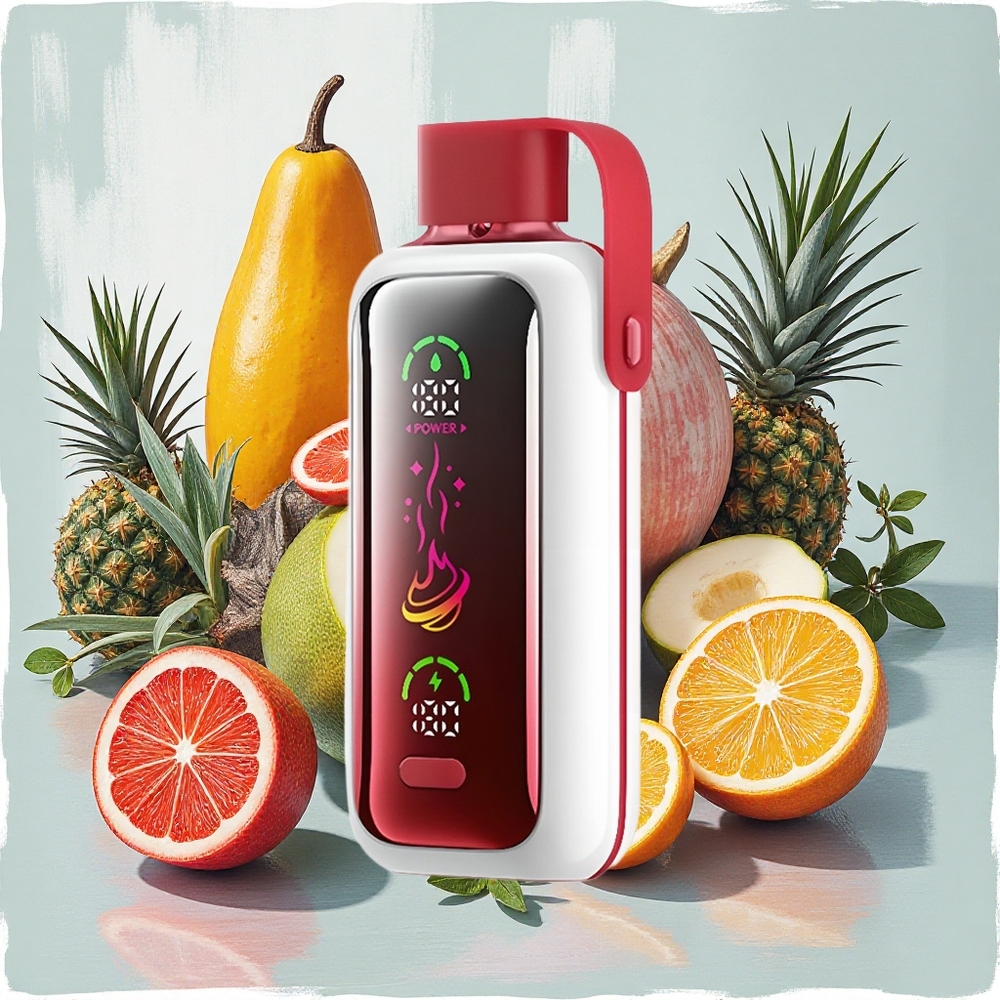 VOZOL Star 20000 Puffs トロピカルブラスト デュアルメッシュ Japan vape