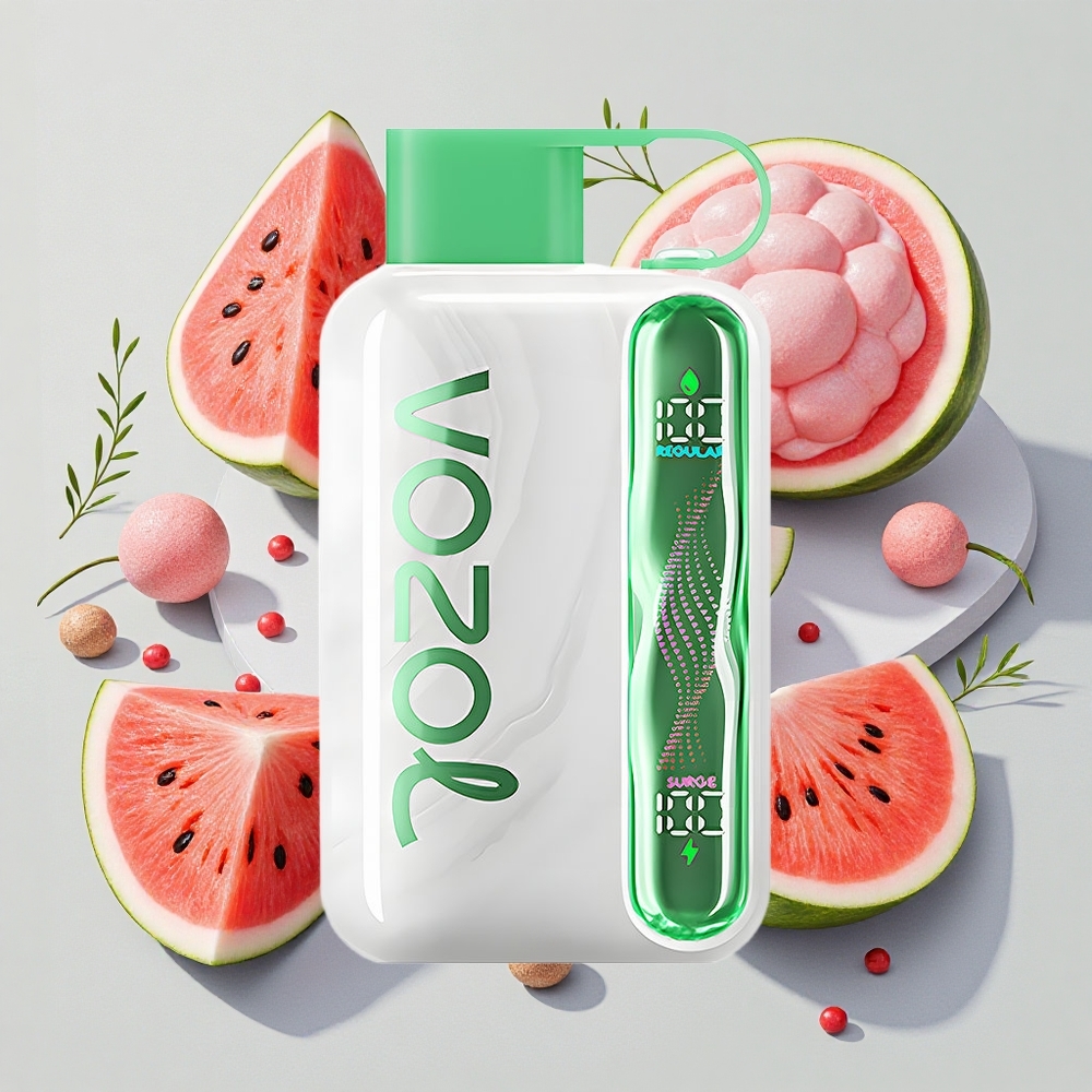 VOZOL STAR 40000 パフス ウォーターメロン バブルガム バッテリー容量1000mAh Japan vape